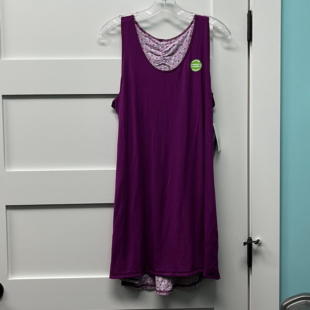 GAIAM Reversible Purple Dress size large